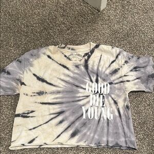 Assholes live forever cropped tshirt, women’s small. Worn once